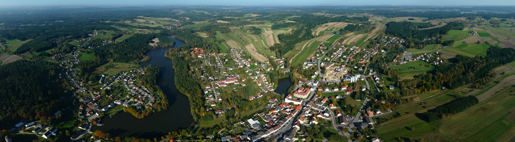 Panoramablick von Litschau