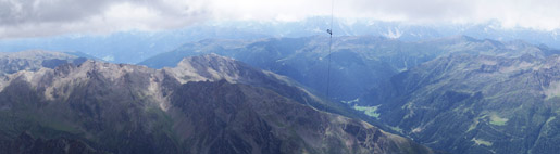 Panoramablick von Tirol