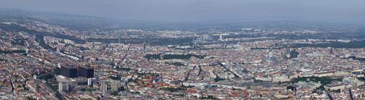 Panoramablick von Wien
